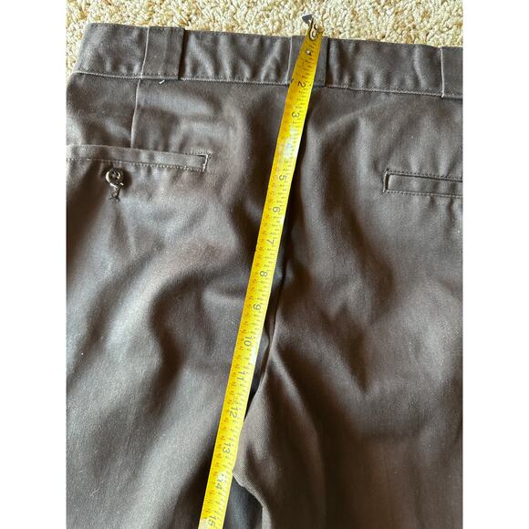 Dickies 874 Original Fit Rare Chocolate Brown Colorway 33x30 Workwear Pants - Picture 8 of 9